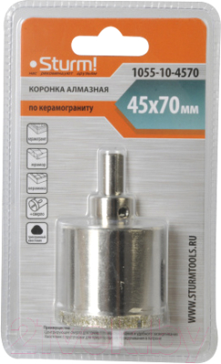 Коронка Sturm! 1055-10-4570