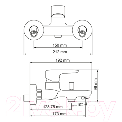 Смеситель Wasserkraft Vils 5601