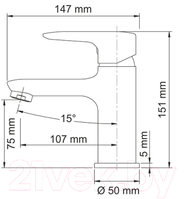 Смеситель Wasserkraft Vils 5603