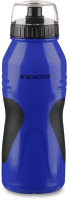 Бутылка для воды Indigo Comfort IN037 (600мл, синий/черный) - 