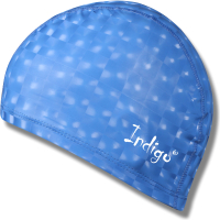 Шапочка для плавания Indigo 3D IN047 (синий) - 
