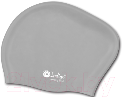 Шапочка для плавания Indigo 801 SC (серый)