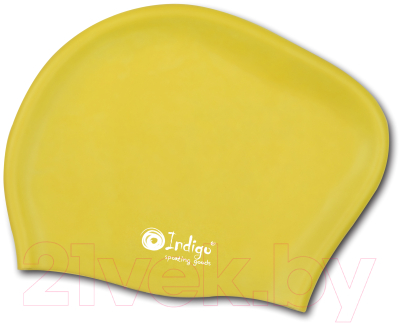 Шапочка для плавания Indigo 806 SC (желтый)