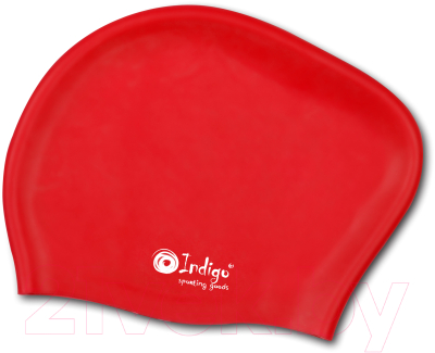 Шапочка для плавания Indigo 807 SC (красный)