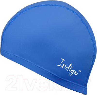 Шапочка для плавания Indigo IN048 (синий)