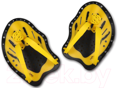 Лопатки для плавания Indigo PD-1 (S, желтый)