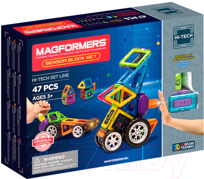 

Конструктор магнитный Magformers, Sensor Block Set / 709009