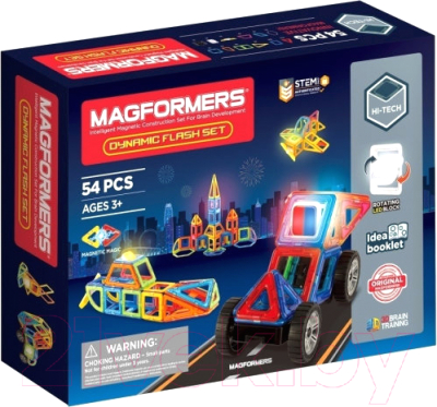 

Конструктор магнитный Magformers, Dynamic Flash / 709010