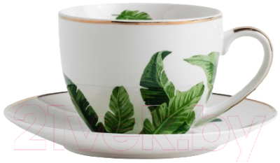 

Чашка с блюдцем Home and You, 61676-MIX-FIL