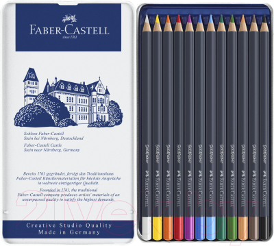 Набор цветных карандашей Faber Castell Goldfaber / 114712 (12шт)