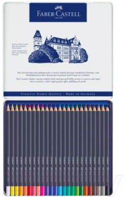 Набор цветных карандашей Faber Castell Goldfaber / 114724 (24шт)