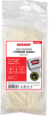 Стяжка для кабеля Rexant 67-0200
