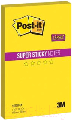 

Стикеры канцелярские Post-it, SuperSticky / 1623R-SY