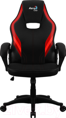 Кресло геймерское AeroCool Aero 2 Alpha (black/red)
