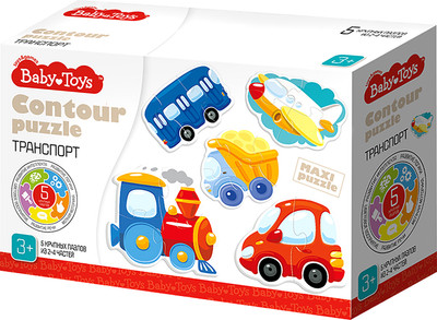 Развивающая игра Baby Toys Транспорт / 04118