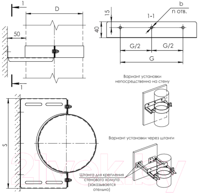 Изображение товара Хомут для труб Ferrum Ф220 / f5713