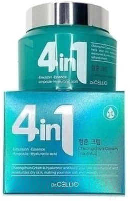 Крем для лица Dr. Cellio Dr.G50 4 IN 1 Cheongchun Cream Hyaluronic Acid (70мл)
