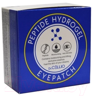 Патчи под глаза Dr. Cellio Peptide Hydrogel Eye Patch (60шт)