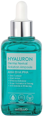 Сыворотка для лица Dr. Cellio Hyaluron Derma Revival Solution Ampoule (50мл)