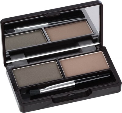 

Тени для бровей, Eco Soul Eyebrow Kit тон 02 Gray Brown