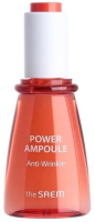 Сыворотка для лица The Saem Power Ampoule Anti Wrinkle  (35мл) - 