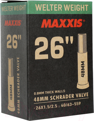 Камера для велосипеда Maxxis Welter Weight A/V 48 26x1.50/2.50 / EIB00137100