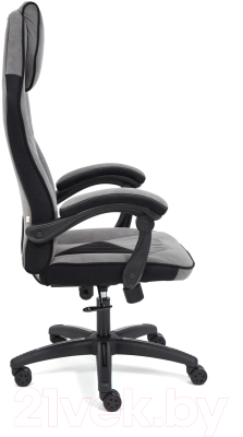 Кресло геймерское Tetchair Arena флок (серый/черный)