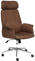 Кресло офисное Tetchair Charm ткань (коричневый) - 