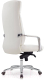 Миниатюра изображения товара Кресло офисное Бюрократ Dao (кожа белый/алюминий)