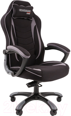 Кресло геймерское Chairman Game 28 (черный/серый)