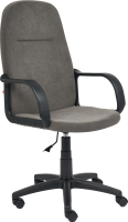 Кресло офисное Tetchair Leader флок (серый 29) - 