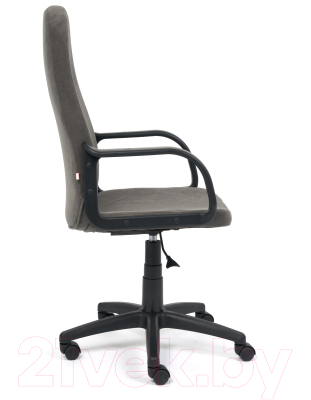 Кресло офисное Tetchair Leader флок (серый 29)