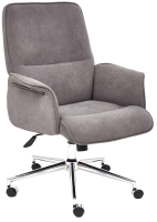Кресло офисное Tetchair York флок (серый 29) - 