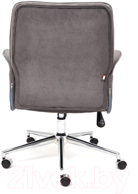 Кресло офисное Tetchair York флок (серый 29)