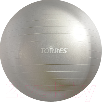 Фитбол гладкий Torres AL121155SL (серый)