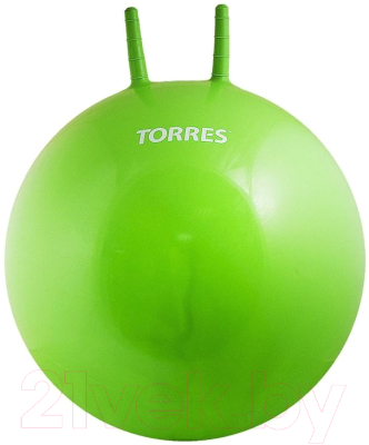 Torres AL121465 (зеленый) Фитбол с рожками (гимнастический мяч) 65 см ...