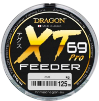 Леска монофильная Dragon XT 69 Hi-Tech Pro Feeder 0.22мм 125м / 33-31-022 - 