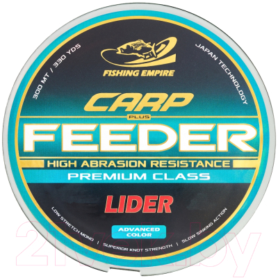 Леска монофильная Fishing Empire Lider Carp Plus Feeder Clear 0.50мм 200м / СL-050