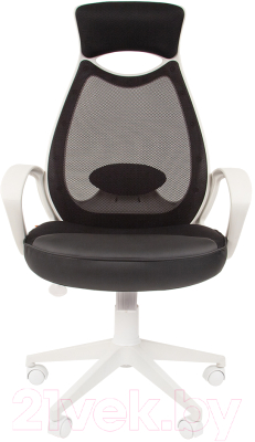 Кресло офисное Chairman 840 (TW11/TW-01 белый пластик/черный)