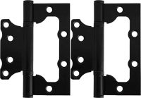 Комплект петель дверных VELA 100x70x2.5-2BB (2шт, черный) - 