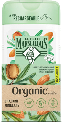 

Гель для душа Le Petit Marseillais, Organic Сладкий миндаль