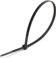 Стяжка для кабеля Fortisflex НСС EasyFix 8х400 / 84820 (100шт, черный) - 