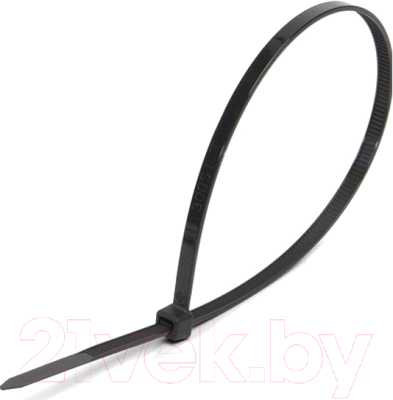 Стяжка для кабеля Fortisflex НСС EasyFix 8х400 / 84820 (100шт, черный)