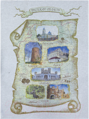 

Полотенце Беларускі лён, 50x70 17С336-ШР/п.р./с.уп.