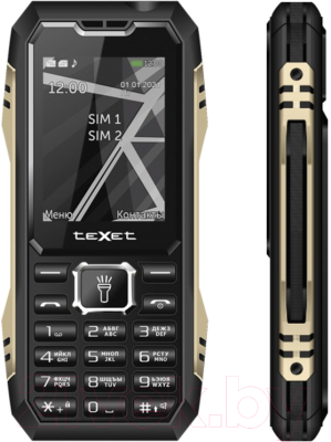 Мобильный телефон Texet TM-D424 (черный)