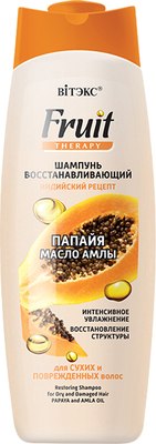 

Шампунь для волос, Fruit Therapy Папайя и масло амлы