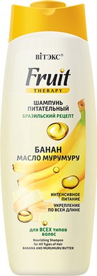

Шампунь для волос, Fruit Therapy Банан и масло мурумуру