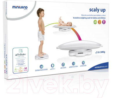 Весы детские Miniland Scaly Up / 89041