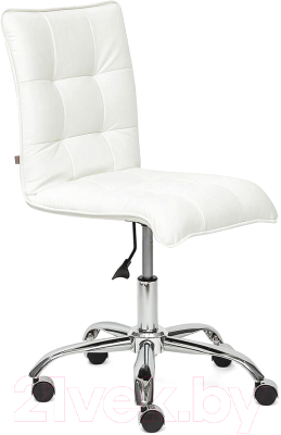 Кресло офисное Tetchair Zero кожзам (белый)