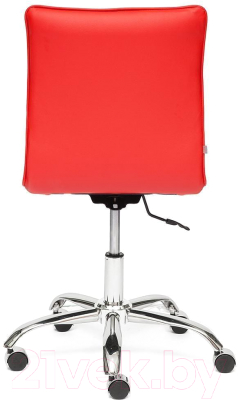 Кресло офисное Tetchair Zero кожзам (красный)